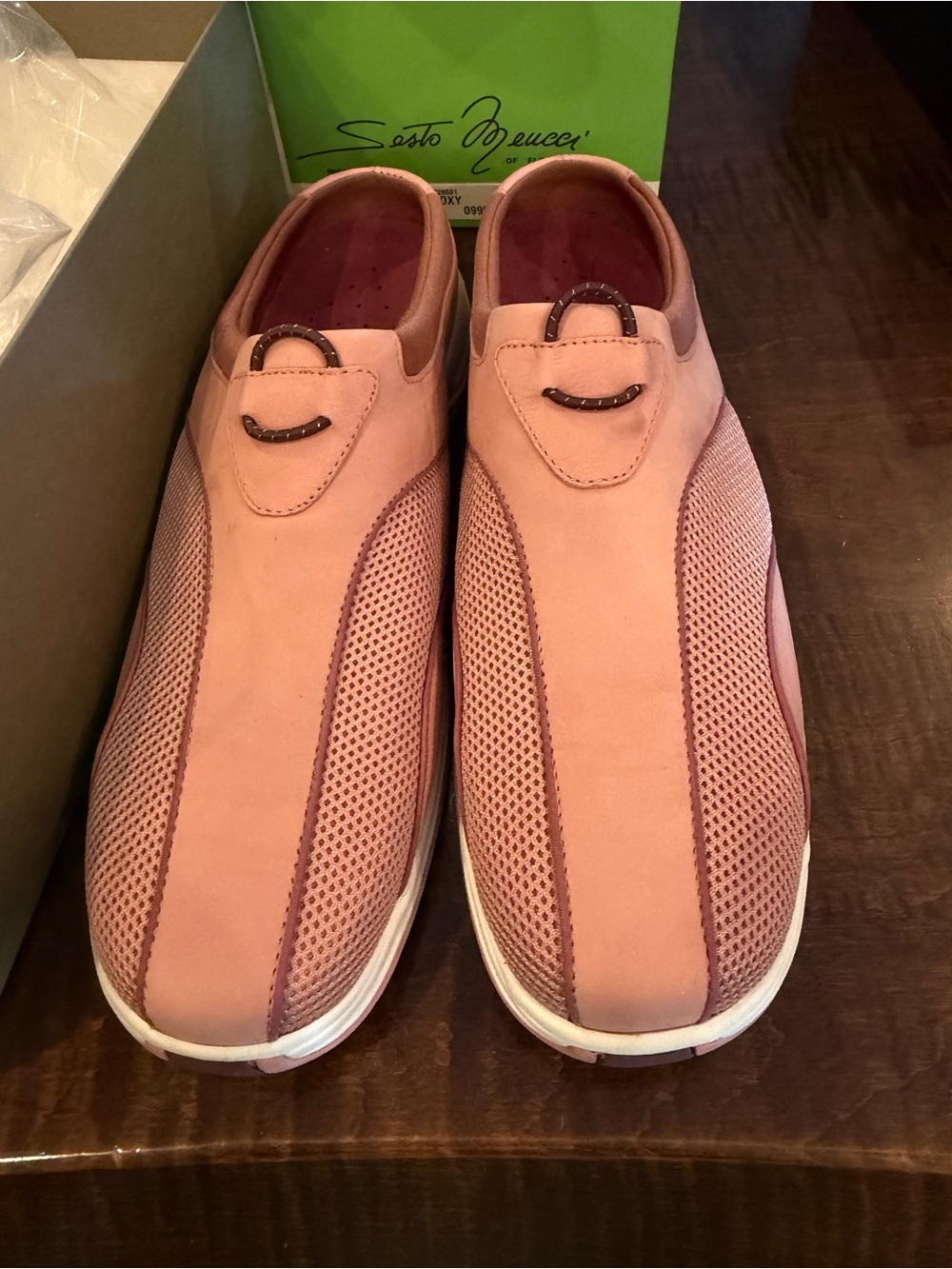 Cole Haan Air Marquisa Clog Primrose Nubuck Women’s 9 B Pink NIB